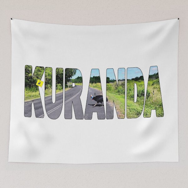 Item preview, KURANDA - Tropical North QLD Cassowary Crossing Road  designed and sold by Adam Gormley.