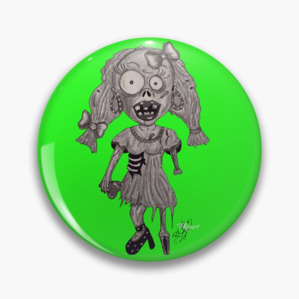 Item preview, zombie girl drawing designed and sold by pksart1.
