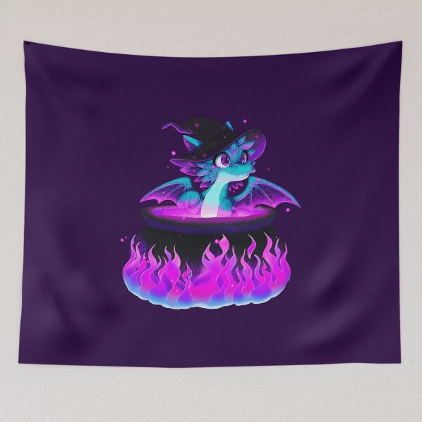 Item preview, Cauldron Dragon Witchling designed and sold by Art by Morgan Campillo.