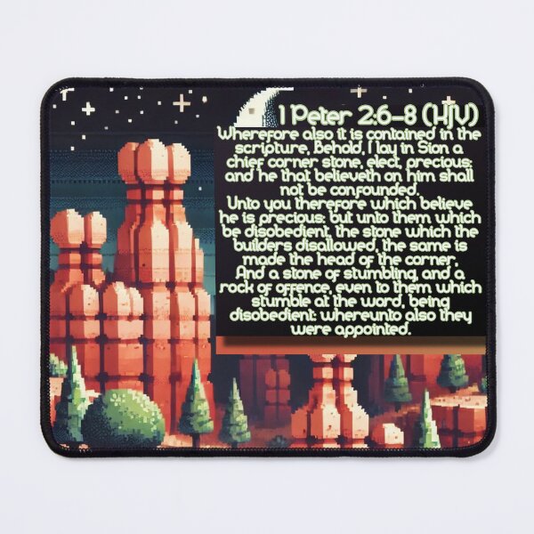Item preview, 1 Peter 2:6-8 KJV designed and sold by IddotheProphet.