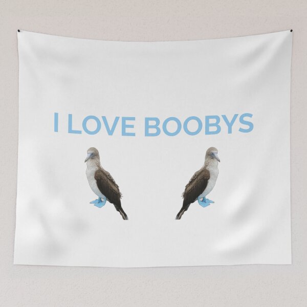 Item preview, I Love Boobys  designed and sold by JettieDesignCo.