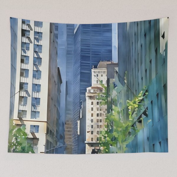 Item preview, Tight Streets designed and sold by RCWatercolours.