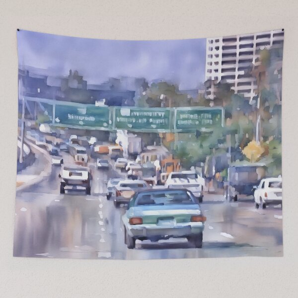 Item preview, Fuming Freeway designed and sold by RCWatercolours.