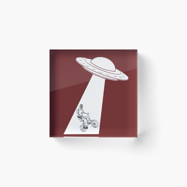 Item preview, UFO Alien Skateboarder go skateboarding. designed and sold by Skateboarding Fingerboarding BMX.