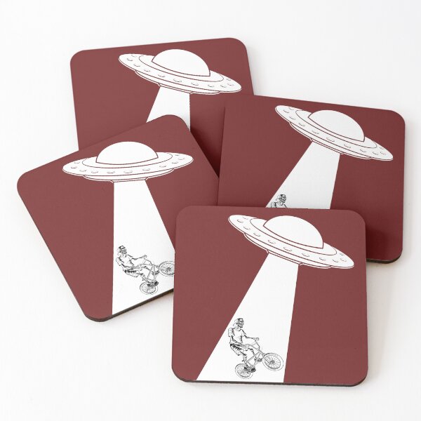 Item preview, UFO Alien Skateboarder go skateboarding. designed and sold by Skateboarding Fingerboarding BMX.