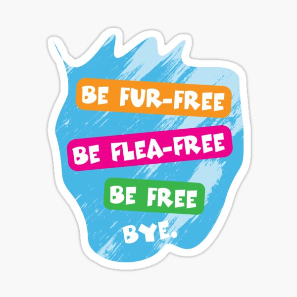 Item preview, Funny Pet-Free Aesthetic – Fur-Free & Flea-Free Lifestyle Design designed and sold by Sarcastic designs.