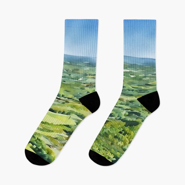 Item preview, Green Patches designed and sold by RCWatercolours.