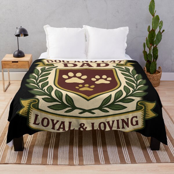 Item preview, Dog and Cat Dad – Vintage Crest designed and sold by Uglyandcute.