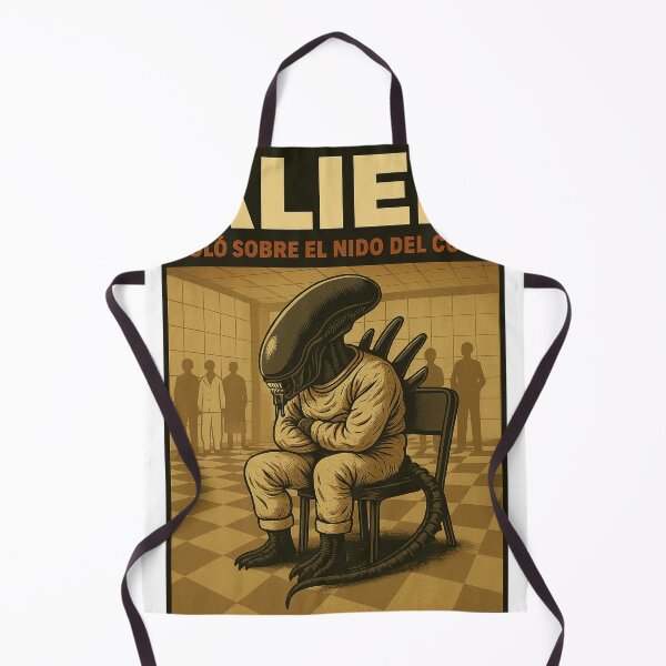 Item preview, Alien Flew Over the Cuckoo's Nest – Retro Parody designed and sold by DandoLaTalla.