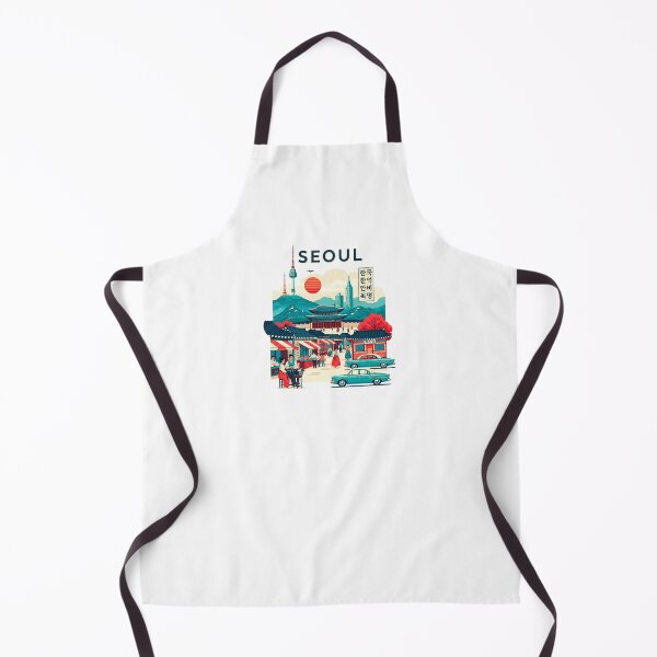 Item preview, Seoul - South Korea (Country Collection) designed and sold by HeartbeatPrint.