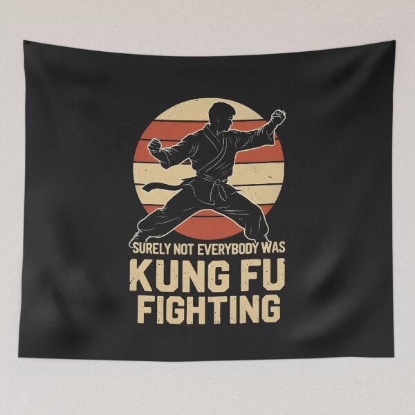 Item preview, Surely Not Everybody Was Kung-Fu Fighting designed and sold by StudioRedKoala.