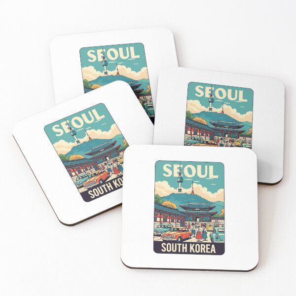 Item preview, Seúl, Corea del Sur (Colección por países) designed and sold by HeartbeatPrint.