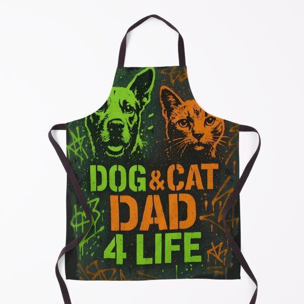 Item preview,  Dog and Cat Dad – Urban Graffiti designed and sold by Uglyandcute.