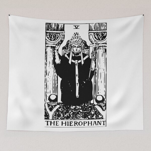 Item preview, The Hierophant Tarot designed and sold by WordSlap.