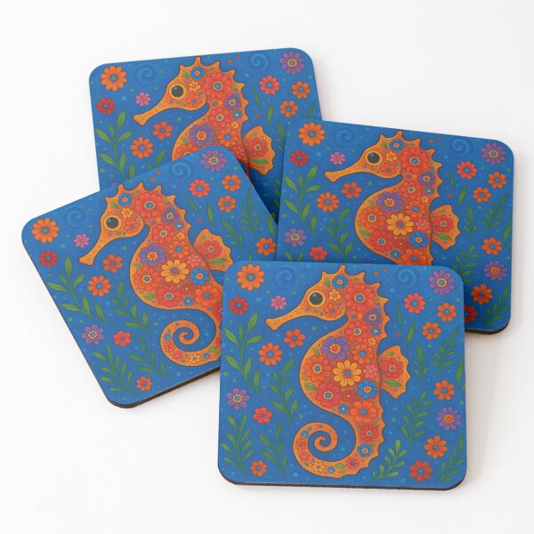 Item preview, Whimsical Seahorse Garden designed and sold by Rachel Boucher.