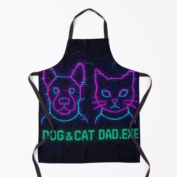 Item preview, Dog and Cat Dad – Cyberpunk Vibes designed and sold by Uglyandcute.