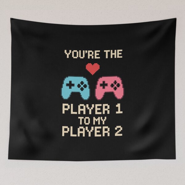 Item preview, You're the Player 2 to My Player 1 – Retro Gamer Friendship Tee designed and sold by ALITOPRINCE.