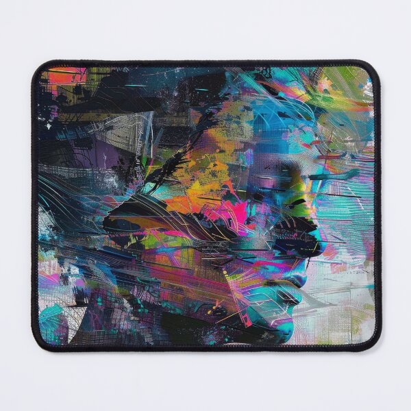Item preview, Cyberpunk Head Science Fiction Futuristic Awesome Abstract Art designed and sold by DEC02.