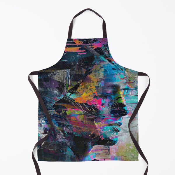Item preview, Cyberpunk Head Science Fiction Futuristic Awesome Abstract Art designed and sold by DEC02.