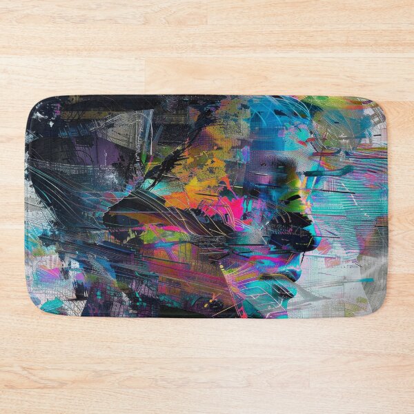 Item preview, Cyberpunk Head Science Fiction Futuristic Awesome Abstract Art designed and sold by DEC02.