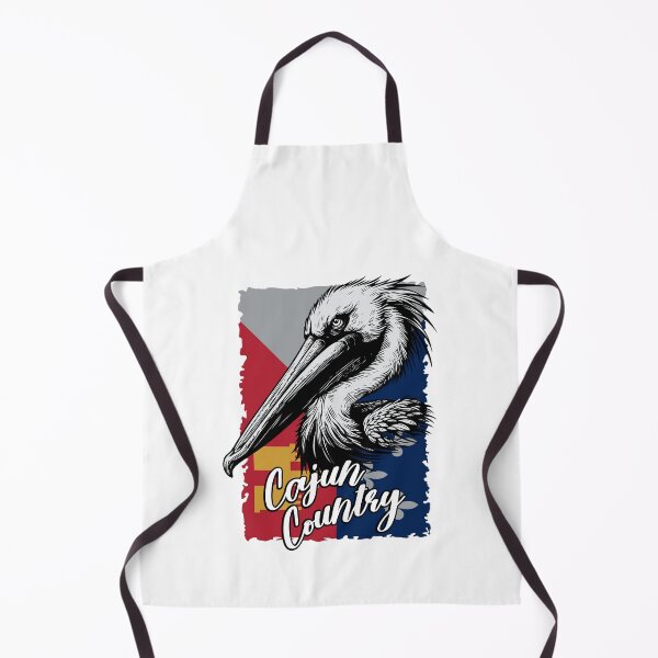Item preview, Cajun Country Flag and Pelican designed and sold by SaltCreatives.