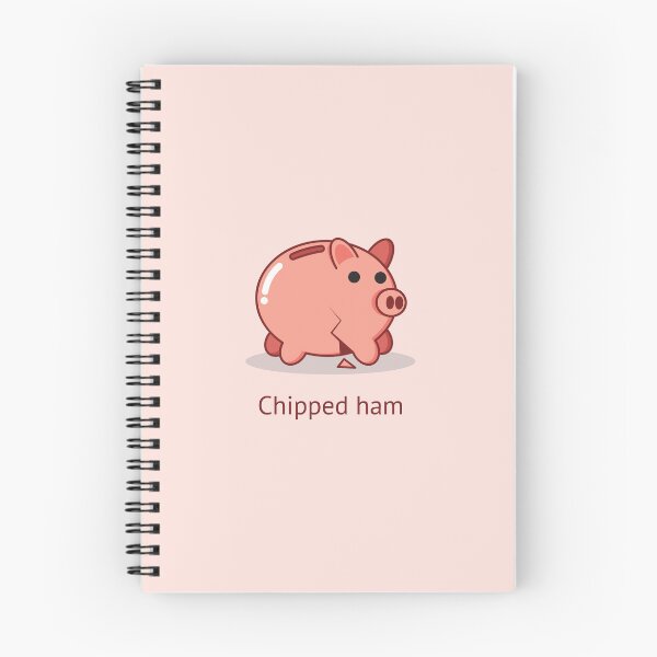 Item preview, Chipped ham designed and sold by Jem Illustration.