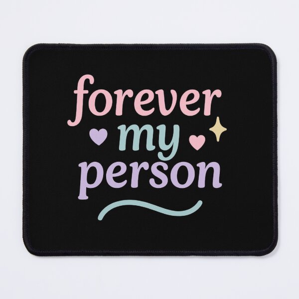 Item preview, Forever My Person – Minimalist Friendship Quote Design designed and sold by ALITOPRINCE.
