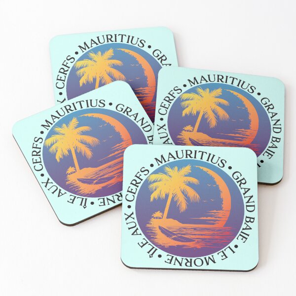 Item preview, Island Vibes: Mauritius Edition - Black Text designed and sold by FaeryNuff.