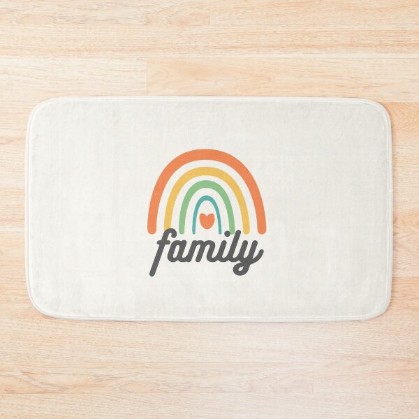 Item preview, Family - Colorful Rainbow - Togetherness designed and sold by patternjp.