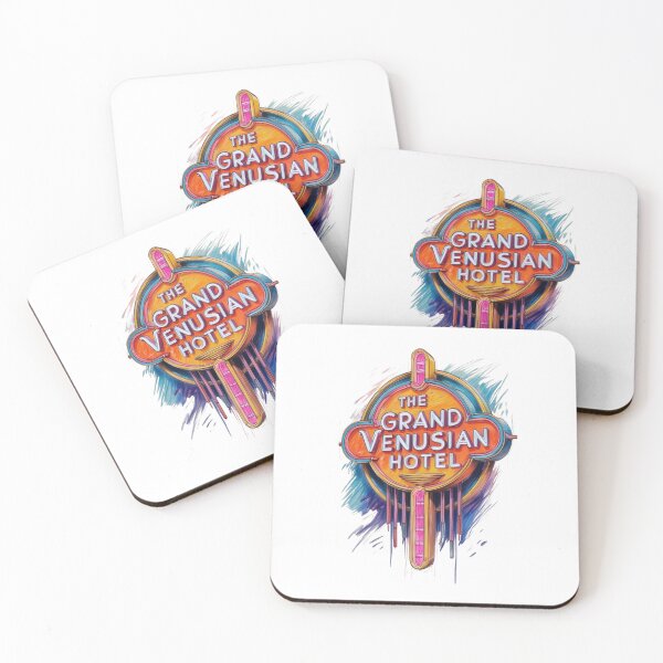 Item preview, Vibrant Neon Sign for The Grand Venusian Hotel with Retro Style Art designed and sold by Rue Market.