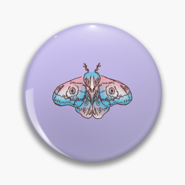 Item preview, Trans Pride Moth designed and sold by snippssss.