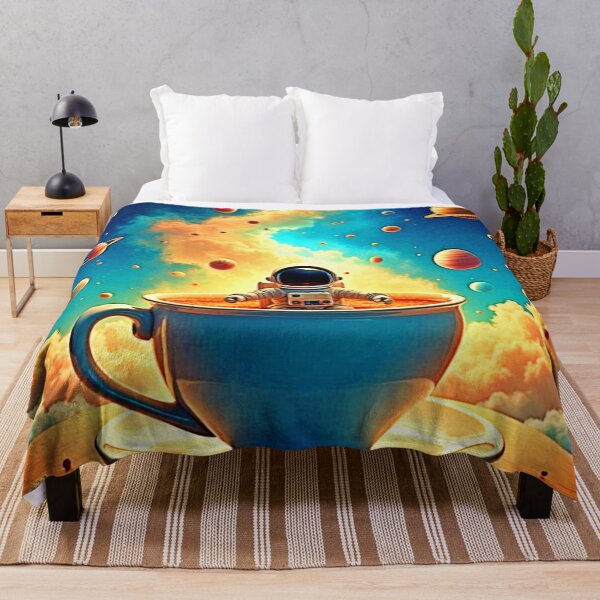 Item preview, Astronaut's Coffee Cosmos Journey designed and sold by Health And Fitness Posts e-Store.