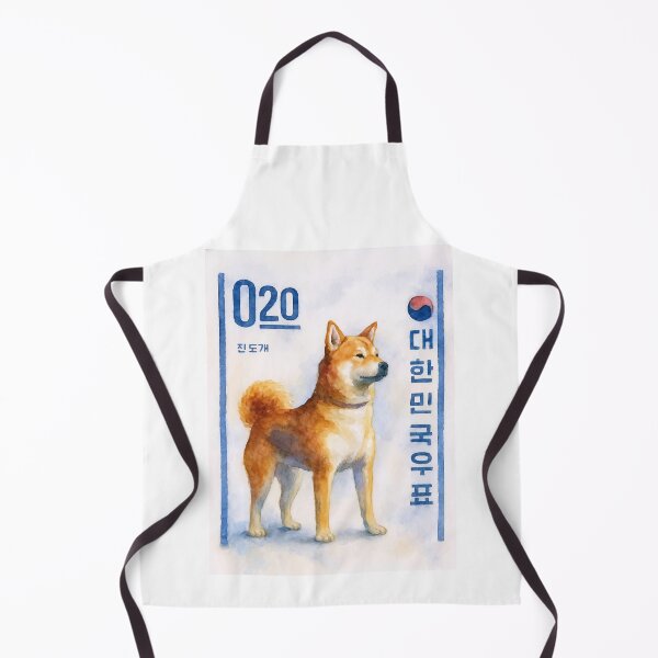Item preview, 1962 Korea Jindo Dog Postage Stamp designed and sold by retrographics.