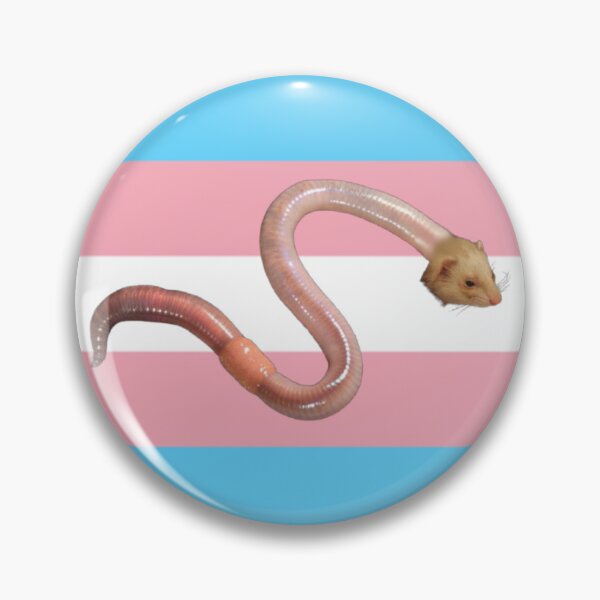 Item preview, Trans Ferret Worm designed and sold by Molespignoses.
