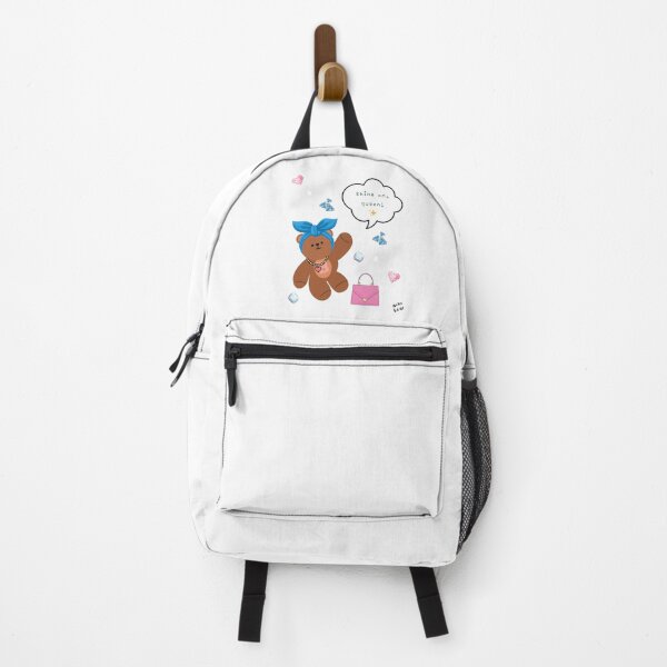 Item preview, Mono Bear Message – Shine On Queen ( White / Transparent ) designed and sold by mintmono-studio.