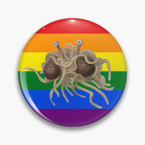 Item preview, Queer spaghetti monster designed and sold by Molespignoses.