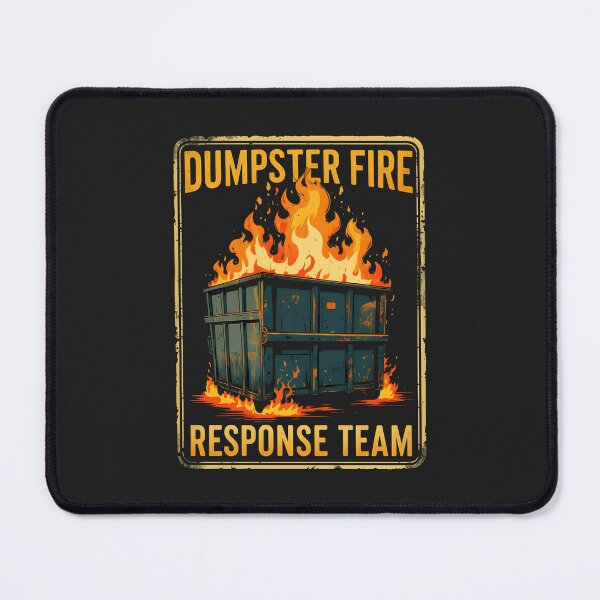 Item preview, Dumpster Fire Response Team designed and sold by StudioRedKoala.