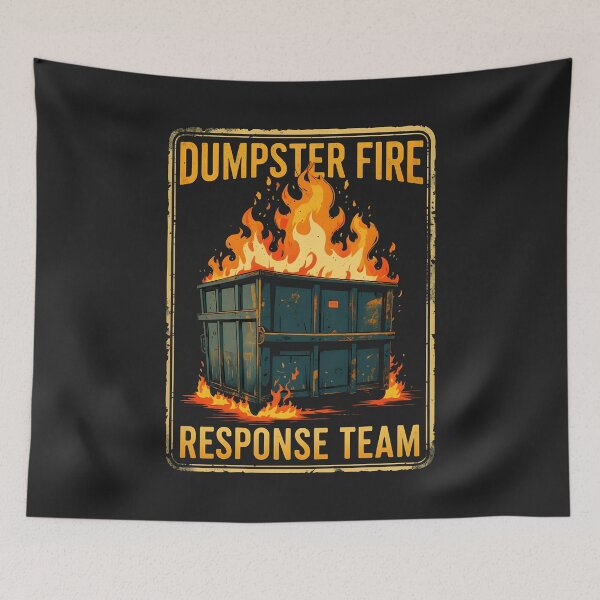 Item preview, Dumpster Fire Response Team designed and sold by StudioRedKoala.