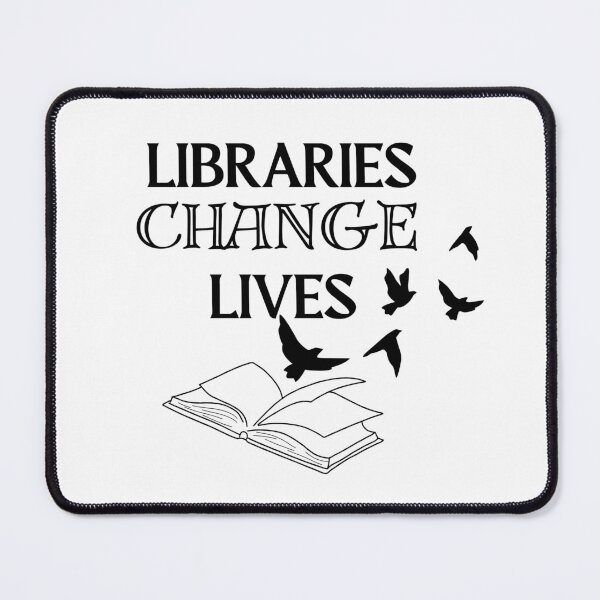 Item preview, Libraries Change Lives | Support Libraries Design designed and sold by muggle-library.