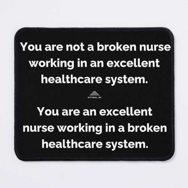 Item preview, You are not a broken nurse. designed and sold by KotopShop.
