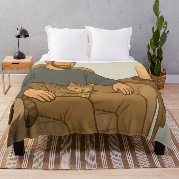 Item preview, Dog and Cat Dad – Cozy Night In designed and sold by Uglyandcute.
