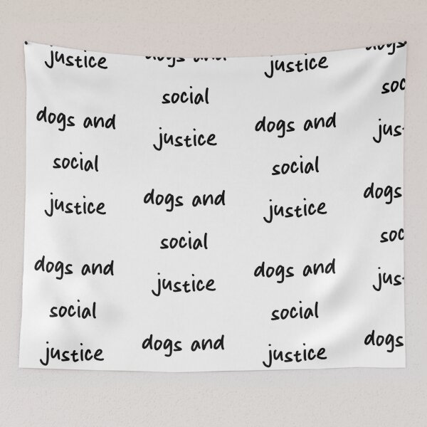 Item preview, "dogs and social justice - Activist Dog Lover Design" designed and sold by RM-Journey.
