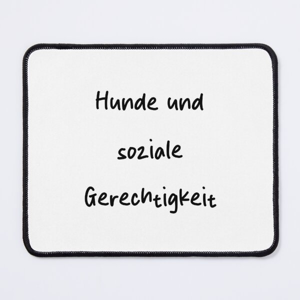 Item preview, "Hunde und soziale Gerechtigkeit - German Social Justice Dog Design" designed and sold by RM-Journey.
