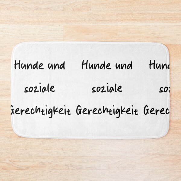 Item preview, "Hunde und soziale Gerechtigkeit - German Social Justice Dog Design" designed and sold by RM-Journey.