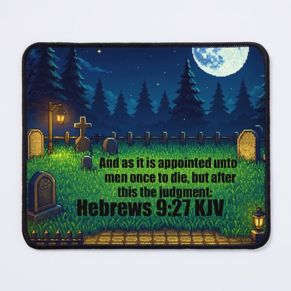 Item preview, Hebrews 9:27 KJV (Variation 1) designed and sold by IddotheProphet.