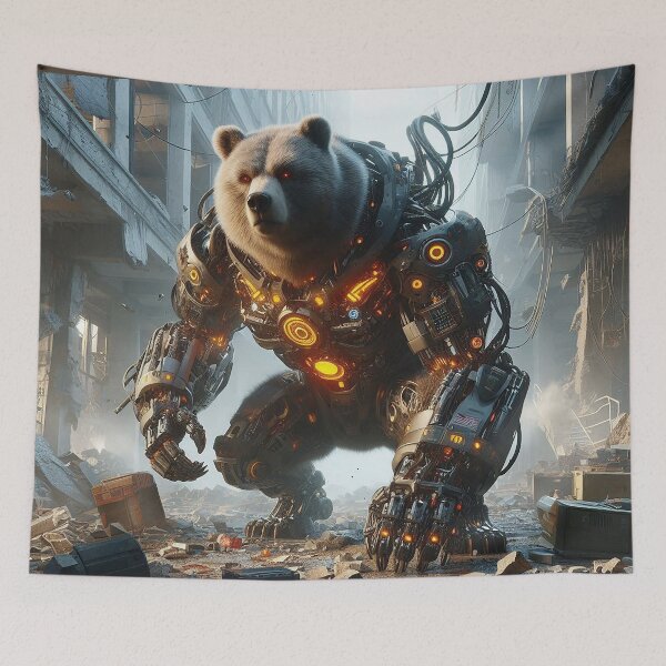 Item preview, Bear of the New Age designed and sold by nikkolaus.