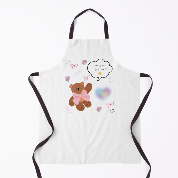 Item preview, Mono Bear Message – “Do You Like Me?” ( White / Transparent ) designed and sold by mintmono-studio.
