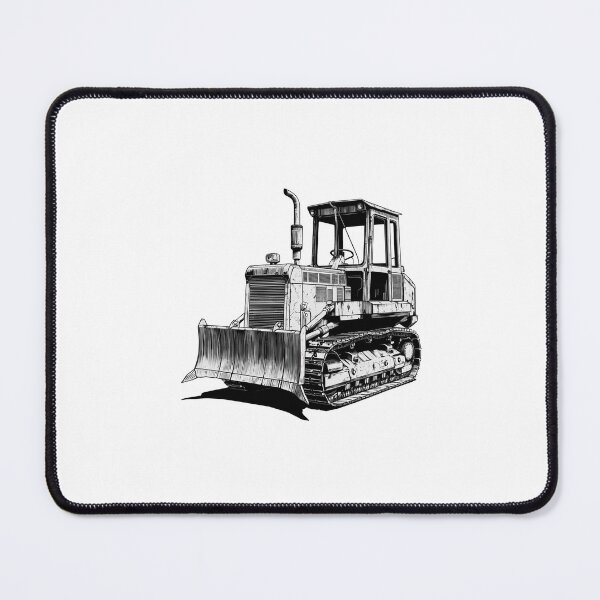 Item preview, "OLD DOZER - Vintage Bulldozer Design" designed and sold by RM-Journey.