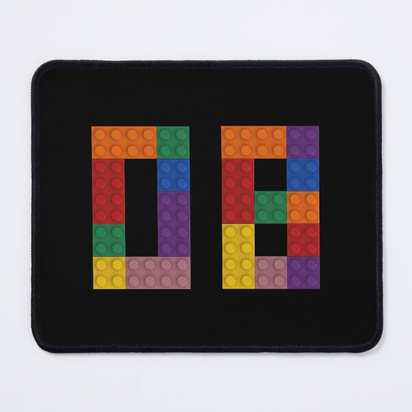 Item preview, 08 numbering made of bricks designed and sold by Brickification.