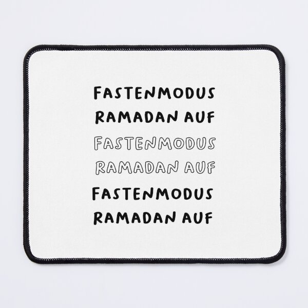 Item preview, "FASTENMOUS RAMADAN AUF - German Ramadan Design" designed and sold by RM-Journey.